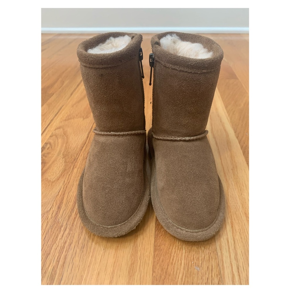 bear paw Emma suede boots toddler